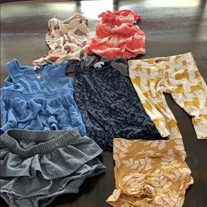 6-12 mo girl clothes bundle